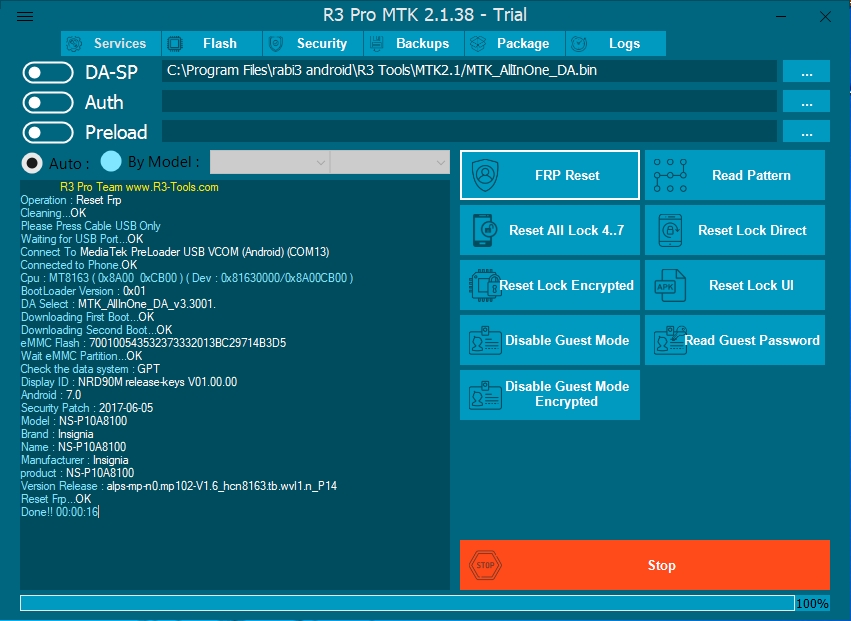 How to ByPass FRP on Insignia NS-P10A8100 ~ R3 Pro Blog